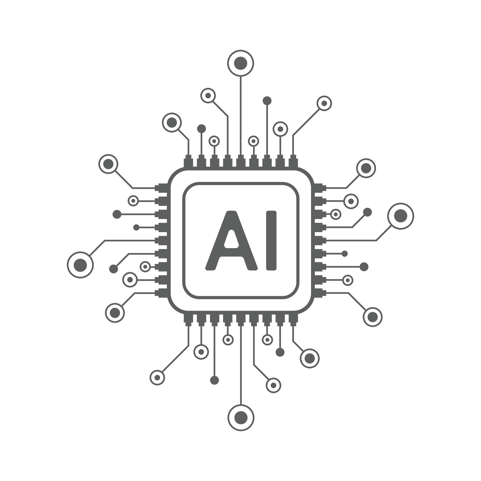 artificial-intelligence-circuit-line-style-machine-learning-design-smart-network-digital-technology-ai-illustration-vector